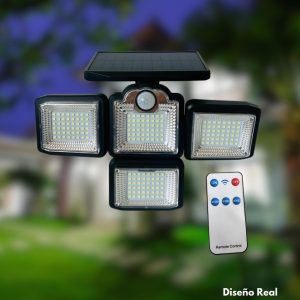 Reflector solar 4 cabezales - 198 leds